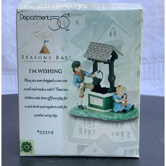 Dept 56 I'm Wishing Seasons Bay Resort Town Village - 1999 - Picture 3 of 9